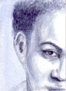 2.5" x 3.5"  watercolor