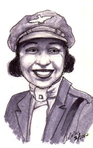 "Bessie Coleman drawing"